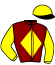 Casaque du jockey de Quartzdargent