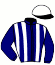 Casaque du jockey de Huelva Duperouzel