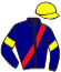 Casaque du jockey de Hicone Doree