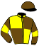 Casaque du jockey de Jerzino Vici