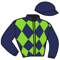 Casaque du jockey de Femme Bleue