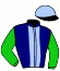 Casaque du jockey de Jeanne De Guye