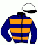 Casaque du jockey de Foret Vierge