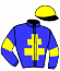 Casaque du jockey de Hermes Du Domaine