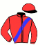 Casaque du jockey de Jamaicain D'Ortuge