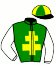 Casaque du jockey de Juva De Cabert