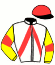 Casaque du jockey de Grande Pretresse