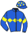 Casaque du jockey de Mino Galeste