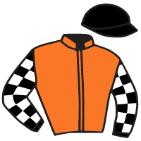 Casaque du jockey de Volcan