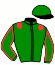 Casaque du jockey de Hirondelle Du Rib