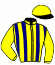 Casaque du jockey de Miel