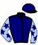 Casaque du jockey de Lucky Boy Vertrac