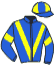 Casaque du jockey de Kalinka Du Bleuet