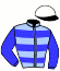 Casaque du jockey de Cristalleria