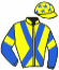 Casaque du jockey de L'Amiral D'Eurvad