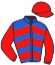 Casaque du jockey de Kalifornie