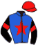 Casaque du jockey de Motteaux Dairpet