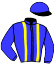 Casaque du jockey de Kheops Du Perron