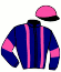 Casaque du jockey de Kool Georges