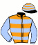 Casaque du jockey de Kookai Bellevue