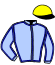 Casaque du jockey de Galaxy Vauceenne