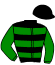 Casaque du jockey de Kookia De Montceau