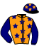 Casaque du jockey de Kroupade