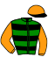 Casaque du jockey de Kenzoriko