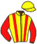 Casaque du jockey de Raison Gardee