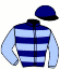 Casaque du jockey de Gualda