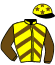 Casaque du jockey de Parure Des Sables