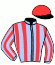 Casaque du jockey de Jeanbat Duem