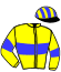 Casaque du jockey de Goguen Spaise