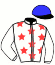 Casaque du jockey de Lucky Sibey