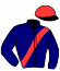 Casaque du jockey de Louisiane Magny