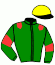 Casaque du jockey de Irish Parker