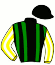 Casaque du jockey de James Crown