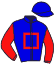 Casaque du jockey de Jurtikaline