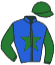 Casaque du jockey de Sir Walter