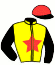 Casaque du jockey de Happy Cross