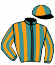 Casaque du jockey de Dictatorial