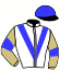 Casaque du jockey de Madame Cayetana