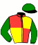 Casaque du jockey de Antilhue