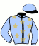 Casaque du jockey de Dama Azul