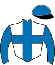 Casaque du jockey de Carlucci